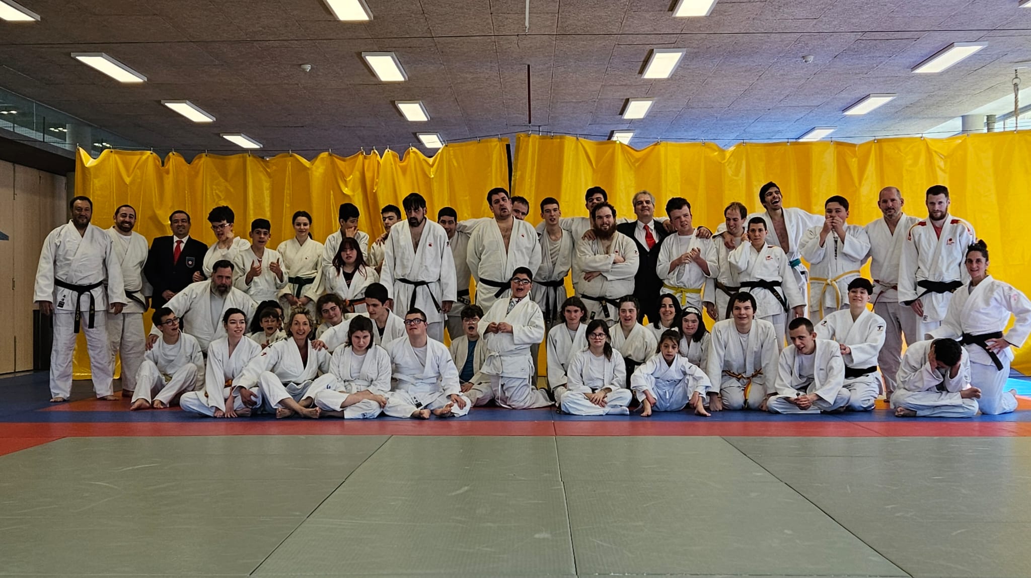 M&aacute;s de 30 participantes en el Pretorneo Navarro de Judo Adaptado. Pamplona, 06-04-25